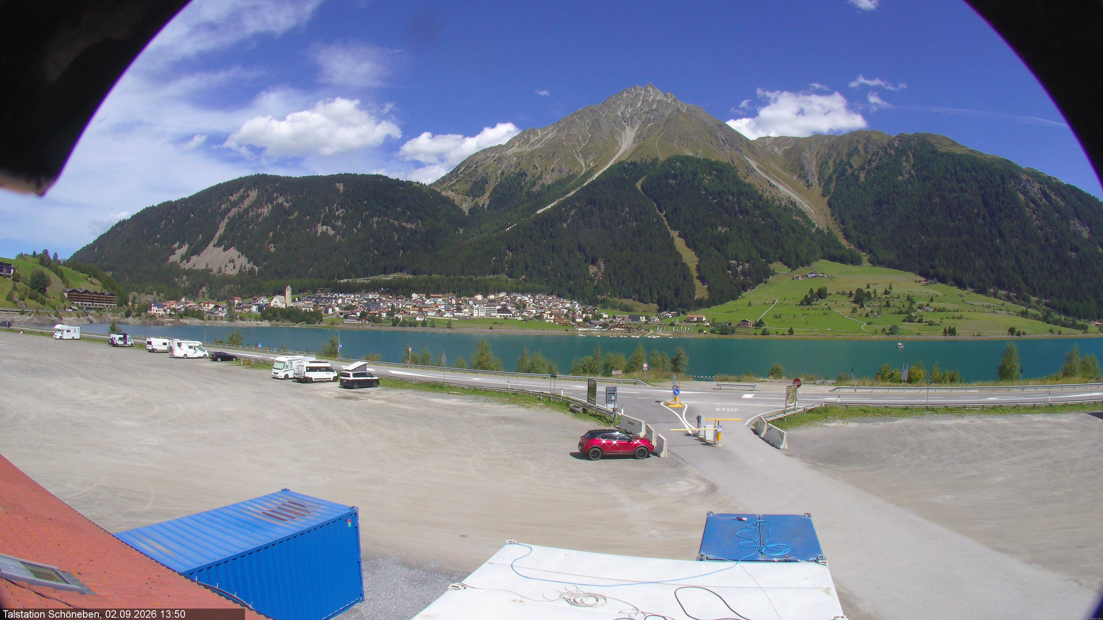 Lago e paese Passo Resia – Belpiano