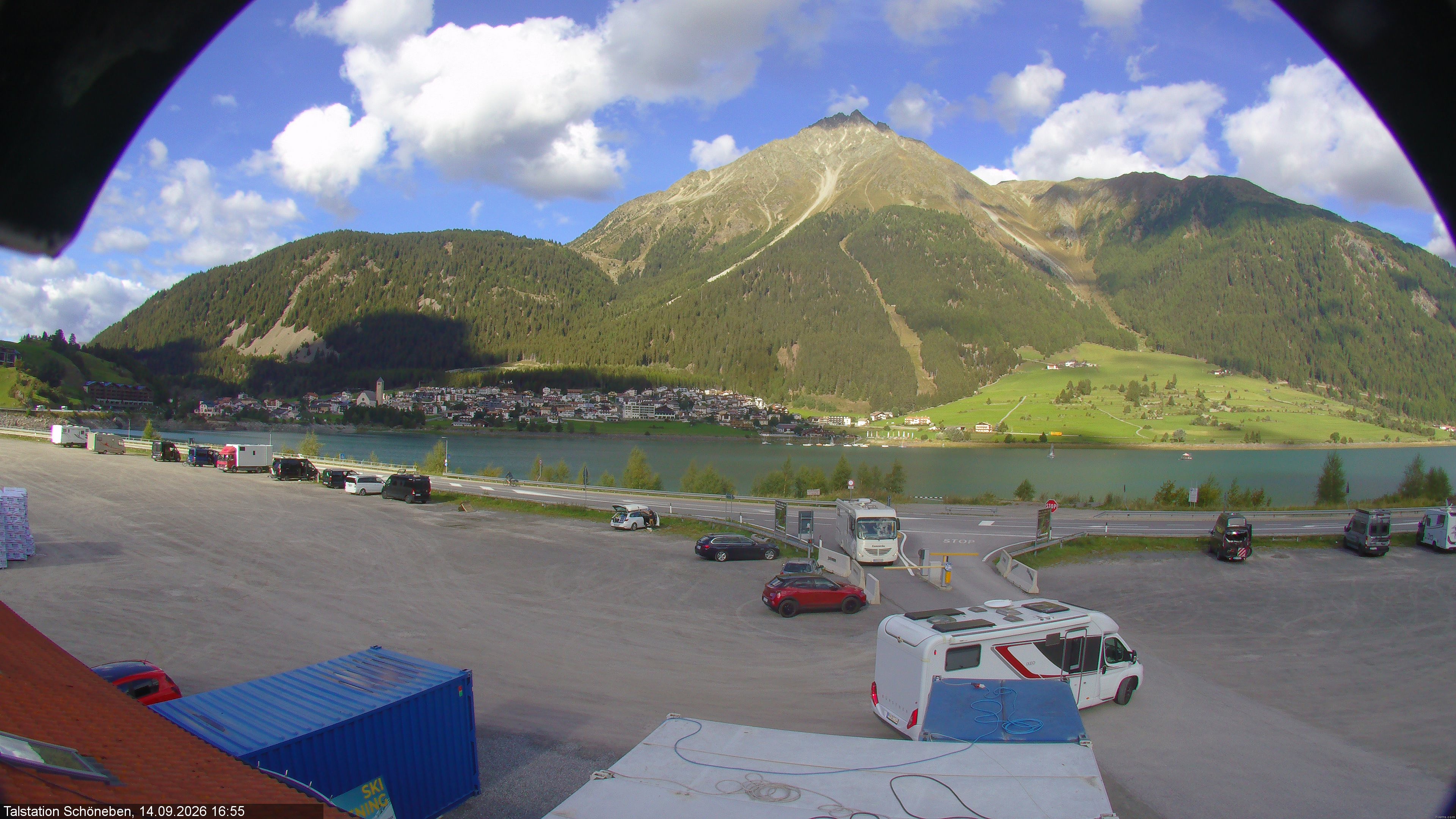 Lago e paese Passo Resia – Belpiano