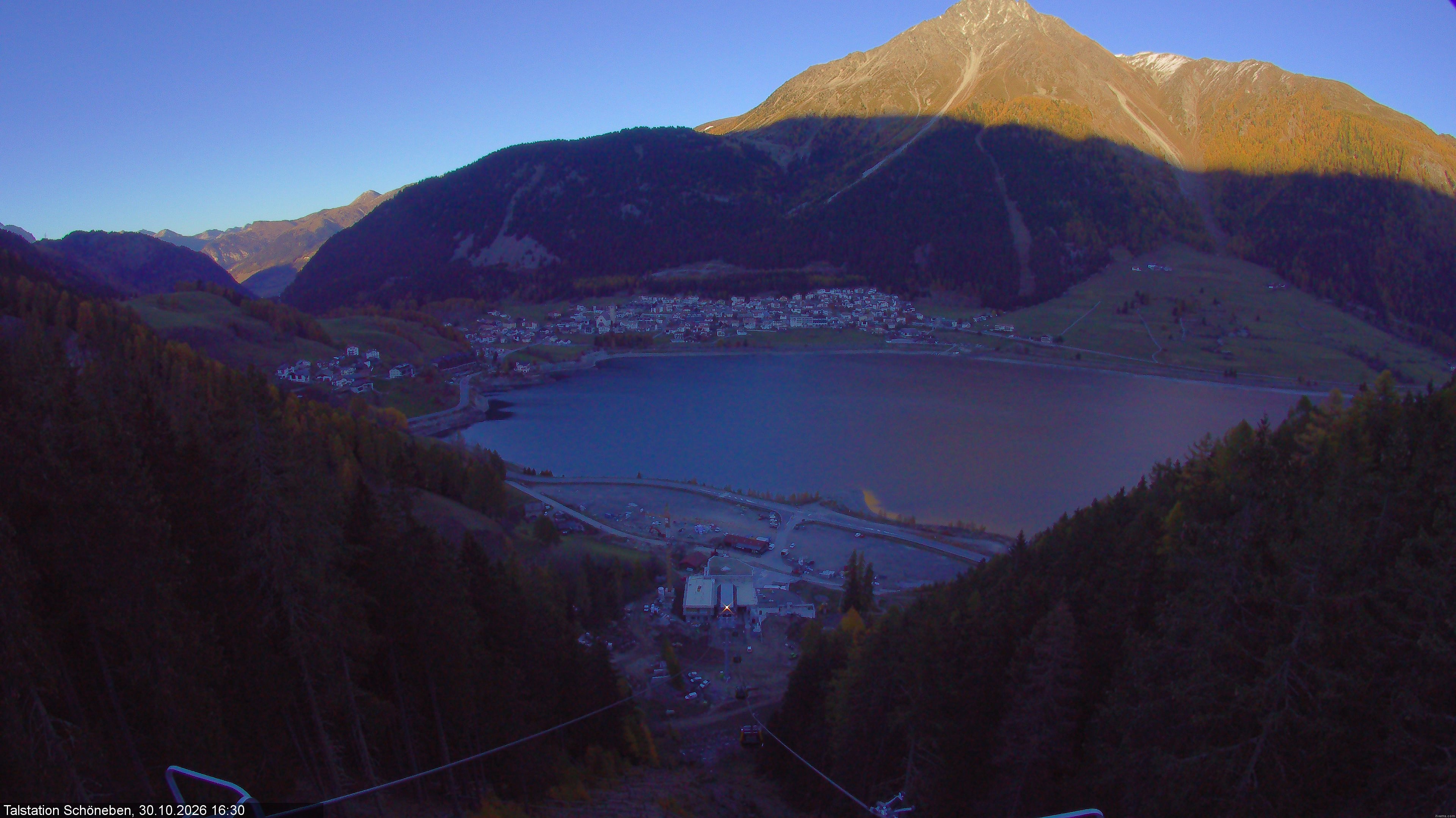 Lago e paese Passo Resia – Belpiano