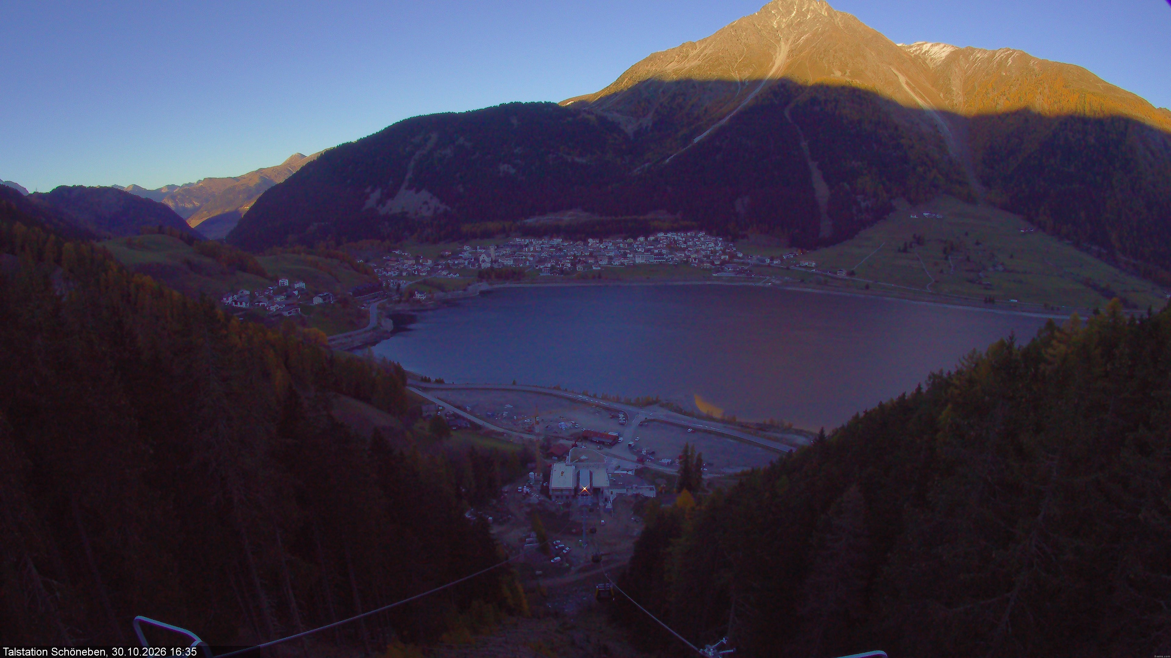 Lago e paese Passo Resia – Belpiano
